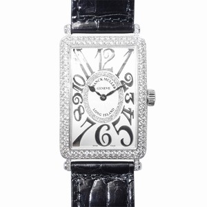 Franck Muller 1000 QZ D CD 1R (OG) LONG ISLAND Automatic 18kt White Gold & Diamond 