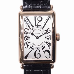 Franck Muller 1002 QZ (5N) LONG ISLAND Quartz 18kt Rose Gold 
