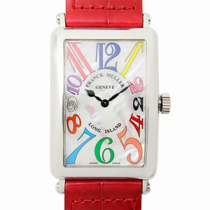 Franck Muller 1002 QZ COL DRM MOP (AC) LONG ISLAND Quartz Stainless Steel 