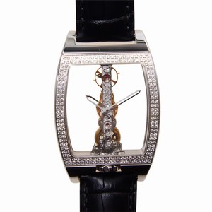Corum 113.161.69-0001 0000 BRIDGE Manual Wind 18kt White Gold & Diamond 
