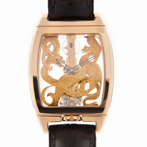Corum 113.265.55/0002 DP55R GOLDEN BRIDGE Manual Wind 18kt Rose Gold 