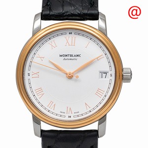 Mont Blanc 114368 TRADITION Automatic 18kt Rose Gold & Steel 