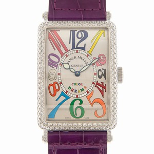 Franck Muller 1200 SC D BR DRM(OG)-PUR LONG ISLAND Automatic 18kt White Gold & Diamond