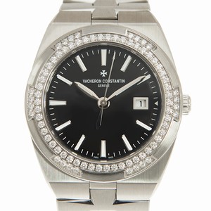 Vacheron Constantin 1205V/100A-B591 OVERSEAS Quartz Stainless Steel & Diamonds 