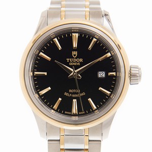 Tudor 12103-65013-BK STYLE Automatic 18kt Gold & Steel 