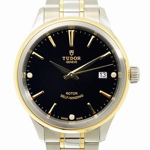 Tudor 12503-65053-369DI-BK STYLE Automatic Gold & Steel 