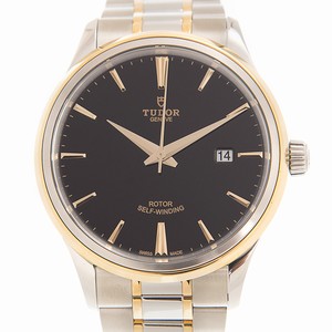 Tudor 12703-65073-BK STYLE Automatic 18kt Gold & Steel 