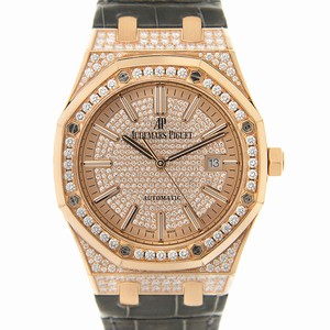 Audemars Piguet 15402OR.ZZ.D003CR.01 ROYAL OAK Automatic 18kt Rose Gold & Diamonds 