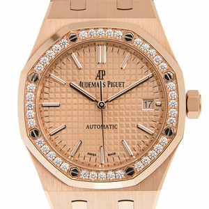 Audemars Piguet 15451OR.ZZ.1256OR.03 ROYAL OAK Automatic 18kt Rose Gold & Diamonds 