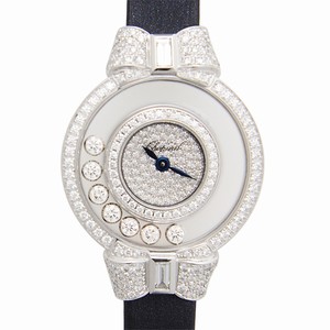 Chopard 205020-1203 HAPPY DIAMONDS Quartz 18kt White Gold & Diamond 