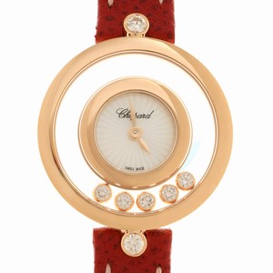 Chopard 209415-5001 HAPPY DIAMONDS Quartz 18kt Rose Gold 