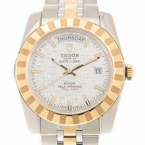 Tudor 21013-62113-SVCL CLASSIQUE Automatic 18kt Gold & Steel 