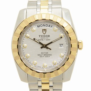 Tudor 23013-62113-10DI-WTCL CLASSIQUE Automatic 18kt Gold & Steel 