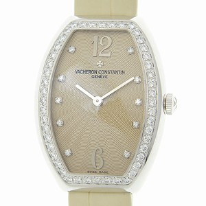 Vacheron Constantin 25540/000G-9109 EGERIE Automatic 18kt White Gold & Diamond 