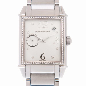 Girard Perregaux 25932D11A761-11A VINTAGE 1945 Automatic Stainless Steel & Diamonds 