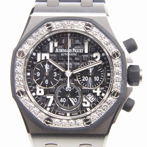 Audemars Piguet 26048SK.ZZ.D002CA.01 ROYAL OAK OFFSHORE Automatic Stainless Steel & Diamonds 