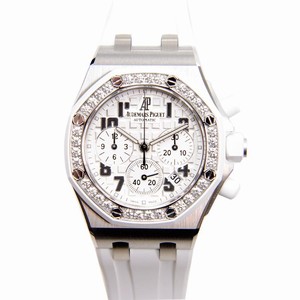 Audemars Piguet 26048SK.ZZ.D010CA.01 ROYAL OAK OFFSHORE Automatic Stainless Steel & Diamonds 