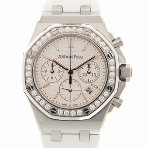 Audemars Piguet 26144ST.ZZ.D010CA.01 ROYAL OAK OFFSHORE Automatic Stainless Steel & Diamonds 