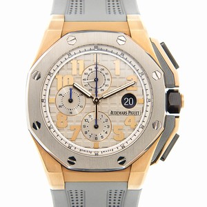 Audemars Piguet 26210OI.OO.A109CR.01 ROYAL OAK OFFSHORE Manual Wind 18kt Rose Gold & Steel 