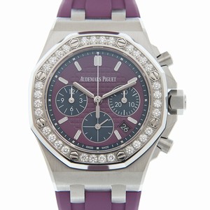 Audemars Piguet 26231ST.ZZ.D075CA.01 ROYAL OAK OFFSHORE Automatic Stainless Steel & Diamonds 