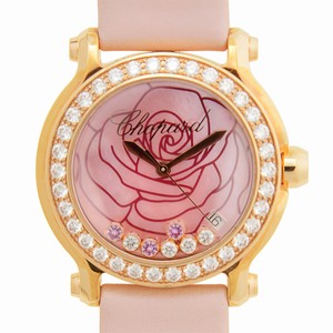 Chopard 277473-5011 HAPPY SPORT Quartz 18kt Rose Gold & Diamonds 