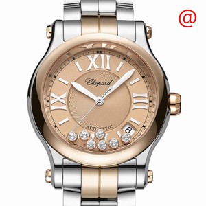 Chopard 278559-6019 HAPPY SPORT Automatic 18kt Rose Gold & Steel 