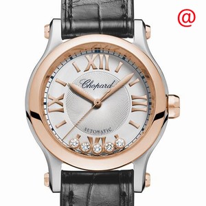 Chopard 278573-6013 HAPPY SPORT Automatic 18kt Rose Gold & Steel 