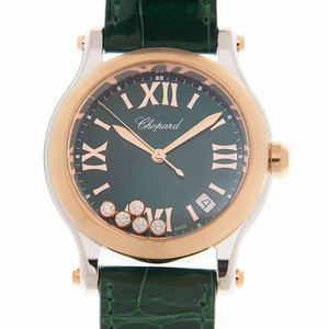 Chopard 278582-6005 HAPPY SPORT Quartz 18kt Rose Magic & Diamond 