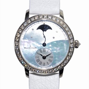 Blancpain 3653-1954-58B WOMEN Automatic 18kt White Gold & Diamond 