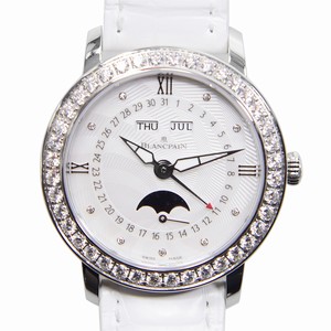 Blancpain 3663A-4654-55B WOMEN Automatic Stainless Steel & Diamonds 