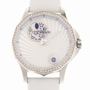 Corum 384.101.47/0F49 AA01 ADMIRALS CUP Automatic 18kt White Gold & Diamond 