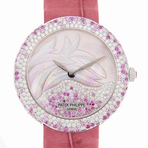 Patek Philippe 4899/900G-001 CALATRAVA Automatic 18kt White Gold & Diamond 