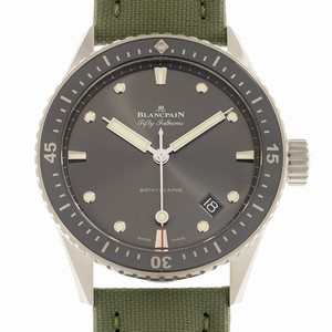 Blancpain 5000-1110-K52A FIFTY FATHOMS Automatic Stainless Steel 