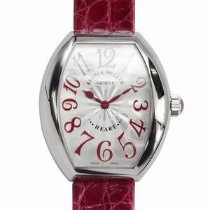 Franck Muller 5002 M QZ (OG) HEART Quartz 18kt White Gold 