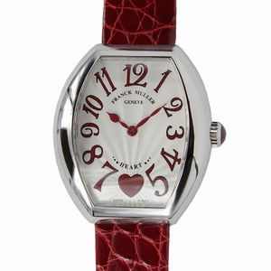 Franck Muller 5002 M QZ C 6H (OG) HEART Quartz 18kt White Gold 