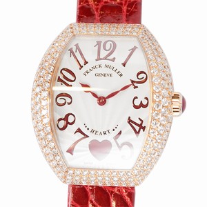 Franck Muller 5002 M QZ C 6H D3 (5N) HEART Quartz 18kt Rose Gold & Diamonds 