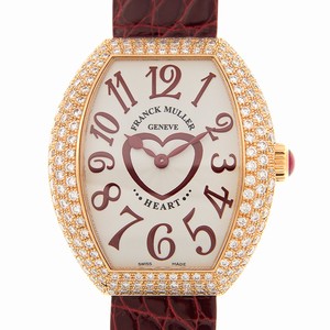 Franck Muller 5002 M QZ C D3 (5N) HEART Quartz 18kt Rose Gold & Diamonds 