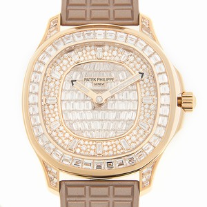 Patek Philippe 5062/450R-001 AQUANAUT Automatic 18kt Rose Gold & Diamonds 