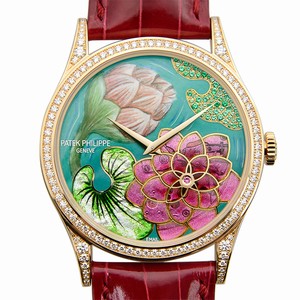 Patek Philippe 5077/100R-010 THE CONTEMPORATY COLLECTION Automatic 18kt Rose Gold & Diamonds 
