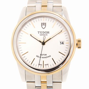 Tudor 55003-68053-CH GLAMOUR DATE Automatic 18kt Gold & Steel 