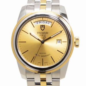 Tudor 56003-68063-CH GLAMOUR DATE Automatic 18kt Gold & Steel 