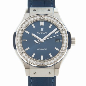 Hublot 565.NX.7170.LR.1204 CLASSIC FUSION Automatic Stainless Steel & Diamonds 