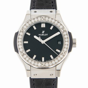 Hublot 581.NX.1171.LR.1104 CLASSIC FUSION Quartz Titanium & Diamond 