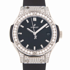 Hublot 581.NX.1171.RX.1704 CLASSIC FUSION Quartz 18kt White Gold & Diamond 