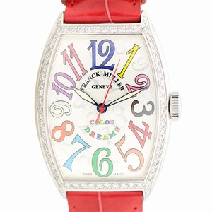 Franck Muller 5850 SC COL DRM D 1R (AC) CINTREE CURVEX Automatic Stainless Steel & Diamonds 