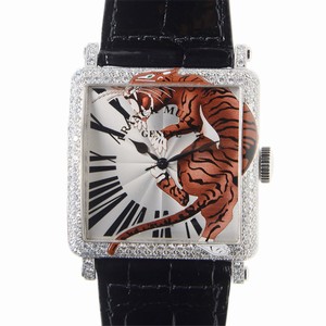 Franck Muller 6000 H SC TIG 2 D (OG) MASTER SQUARE Automatic 18kt White Gold & Diamond 