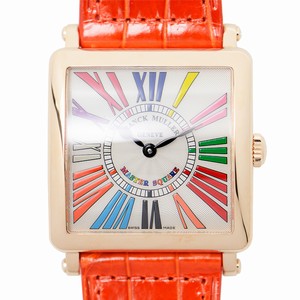 Franck Muller 6002 M B QZ COL DRM R (5N) MASTER SQUARE Quartz 18kt Rose Gold 