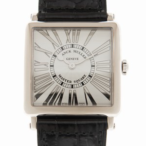 Franck Muller 6002 M QZ REL R (OG) MASTER SQUARE Quartz 18kt White Gold 