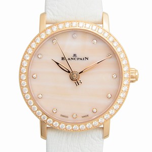 Blancpain 6102-2954-95A WOMEN Automatic 18kt Rose Gold & Diamonds 
