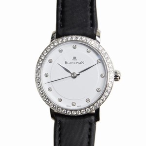 Blancpain 6102-4628-95A VILLERET Automatic Stainless Steel & Diamonds 